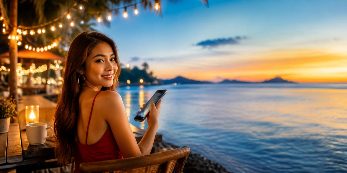 Pengguna Langkawi bermain kasino dalam talian melalui telefon pintar